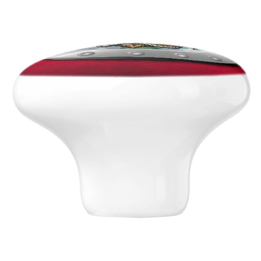 Nautical Porthole Drawer Knobs Keramische Knop (Zijkant)