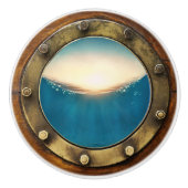 Nautical Porthole Drawer Knobs Keramische Knop (Voorkant)
