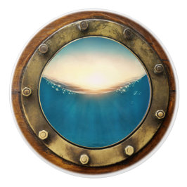 Nautical Porthole Drawer Knobs Keramische Knop