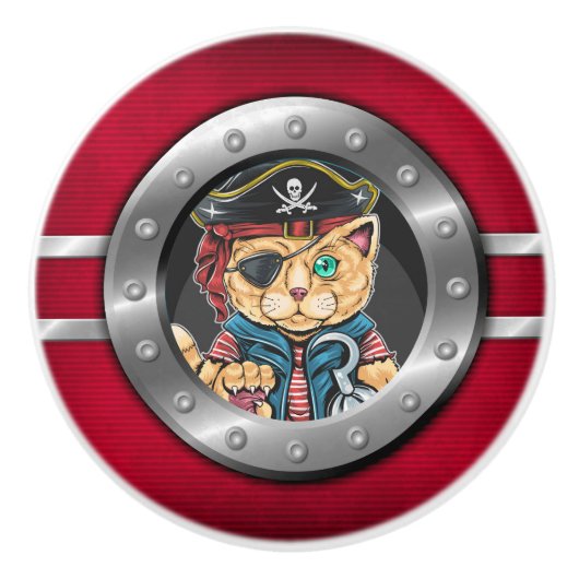 Nautical Porthole Drawer Knobs Keramische Knop (Voorkant)