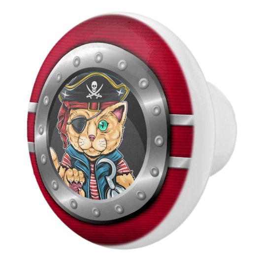 Nautical Porthole Drawer Knobs Keramische Knop (Rechts)