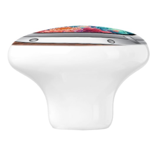 Nautical Porthole Drawer Knobs Keramische Knop (Zijkant)