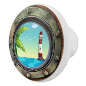 Nautical Porthole Drawer Knobs Keramische Knop (Rechts)