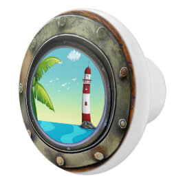 Nautical Porthole Drawer Knobs Keramische Knop