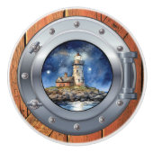 Nautical Porthole Drawer Knobs Keramische Knop (Voorkant)
