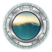 Nautical Porthole Drawer Knobs Keramische Knop (Voorkant)