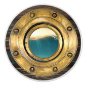 Nautical Porthole Drawer Knobs Keramische Knop (Voorkant)