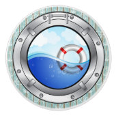 Nautical Porthole Drawer Knobs Keramische Knop (Voorkant)