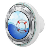 Nautical Porthole Drawer Knobs Keramische Knop (Rechts)