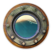 Nautical Porthole Drawer Knobs Keramische Knop (Voorkant)