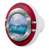 Nautical Porthole Drawer Knobs Keramische Knop (Rechts)