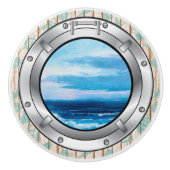 Nautical Porthole Drawer Knobs Keramische Knop (Voorkant)