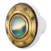 Nautical Porthole Drawer Knobs Keramische Knop (Rechts)