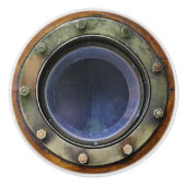 Nautical Porthole Drawer Knobs Keramische Knop (Voorkant)