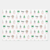 Nautical Pun Christmas Wrapping Paper (Voorkant 3)