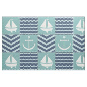 Nautical Quilt Fabric Stof (Fat Quarter)