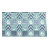 Nautical Quilt Pillowcase Kussensloop (Achterkant)