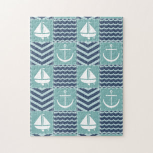 Nautical Quilt Puzzle Legpuzzel