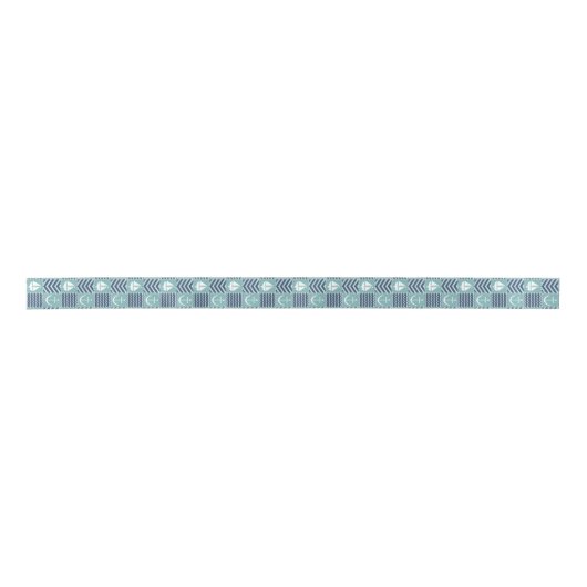 Nautical Quilt Ribbon Satijnen Lint (Voorkant)