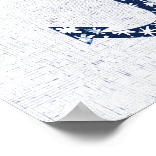 Nautical Quote | Familie is je anker Poster (Hoek)