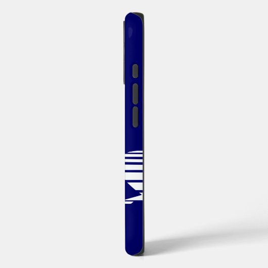 Nautical Racing Boats iPhone Case (Achterkant / Links)