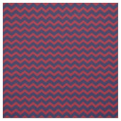 Nautical Red en Blue Chevron | Mengsel en matchen Stof (Swatch)