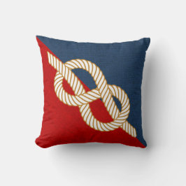 Nautical Red en Blue Pillow Kussen