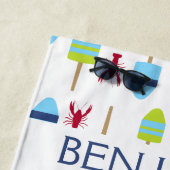 Nautical Red Lobster Buoy Beach House Strandlaken (In situ)