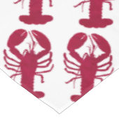 Nautical Red Lobster Tafelkleed (Gekanteld)