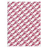 Nautical Red Lobster Tafelkleed (Voorkant)