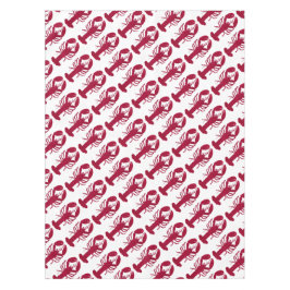 Nautical Red Lobster Tafelkleed