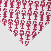 Nautical Red Lobster Tissuepapier (Detail)