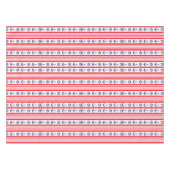 Nautical Red White Blue Anchors Ships Wheels Boat Tafelkleed (Voorkant (Horizontaal))