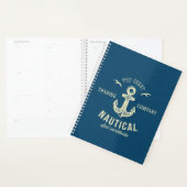 Nautical Retro Logo Planner (Display)