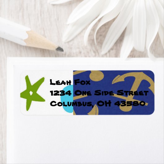 Nautical Return Address Labels (Insitu)