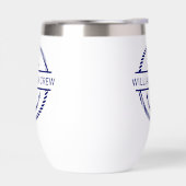 Nautical Rope & Anker Monogram Crew (Links)