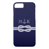 Nautical Rope en Anchor Monogram bij de marine
