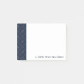 Nautical Rope Knot Pattern | Jouw namen toevoegen Post-it® Notes (Voorkant)