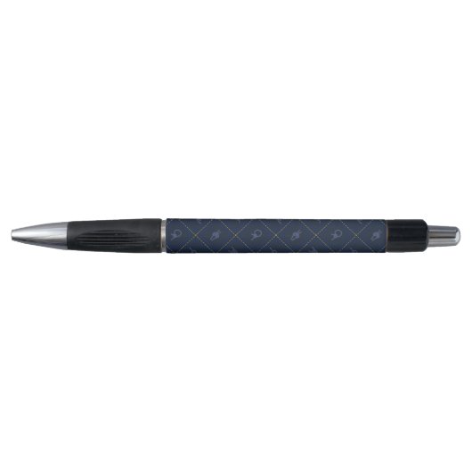 Nautical Rope Knot Pattern Pen (Voorkant)
