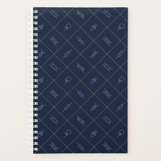Nautical Rope Knot Pattern Planner (Voorkant)