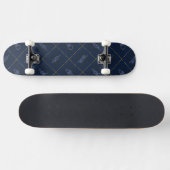Nautical Rope Knot Pattern Skateboard (Horizontaal)