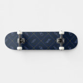 Nautical Rope Knot Pattern Skateboard (Horizontaal)