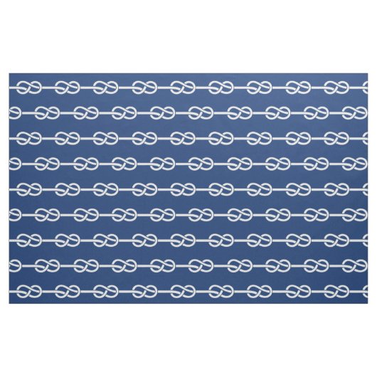 Nautical Rope Pattern Stof (Fat Quarter)