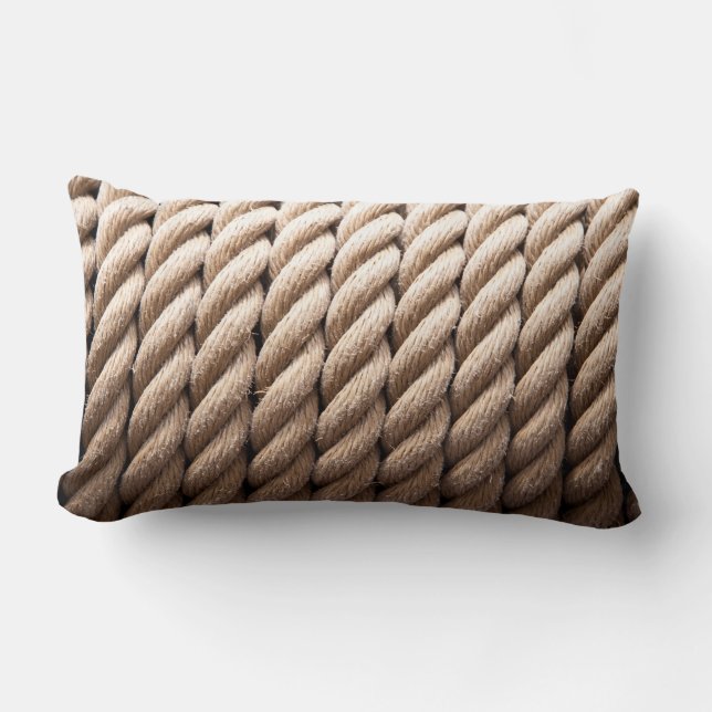 Nautical Rope Pillow Kussen (Voorkant)
