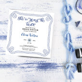 Nautical Rope she’s Tying the Knot  Bridal Shower  Kaart