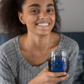 Nautical Rope Ship Wheel Boot Naam Welkom aan boor Wijnglas Zonder Voet