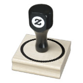 Nautical Rope Twist Simple Cartoon Lijst Rubberstempel (Stempel)