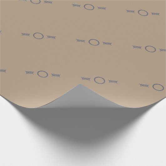 Nautical Ropes Cadeaupapier (Hoek)