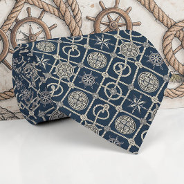 Nautical Ropes Custom Necktie Stropdas