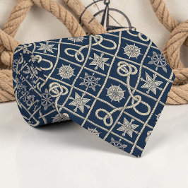 Nautical Ropes Custom Necktie Stropdas